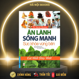 Sách - ăn lành sống mạnh - sức khỏe vững bền - first news