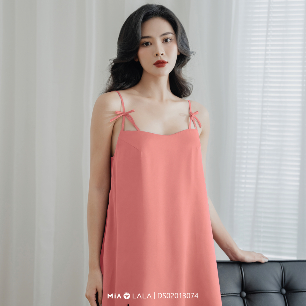 Váy 2 dây lụa cao cấp MIALALA 3074 DS02013074