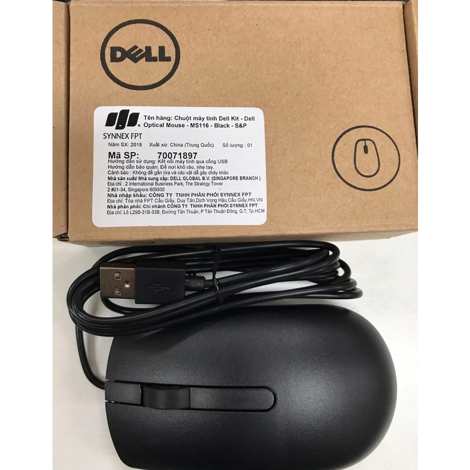Chuột máy tính Dell MS116