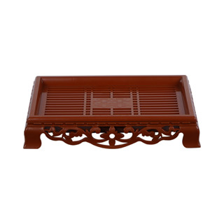 Khay trà đựng ấm chén nhựa giả gỗ Việt Nhật Plastic