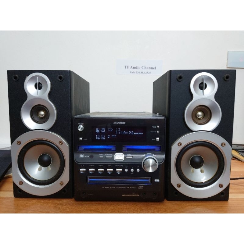 Dàn mini Nhật Victor ux-w500 chất như nước cất quá đẹp