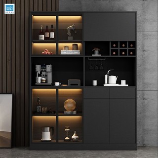 Tủ gỗ trưng bày cánh kính đèn led tck12 thương hiệu sib decor