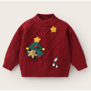 Áo len hoạ tiết Noel - Giáng sinh siêu đẹp cho bé - hàng QC cao cấp