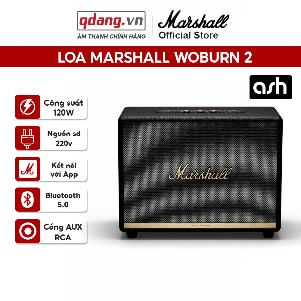 Loa marshall WOBURN 2 - Chính hãng, Bảo hành 12 tháng