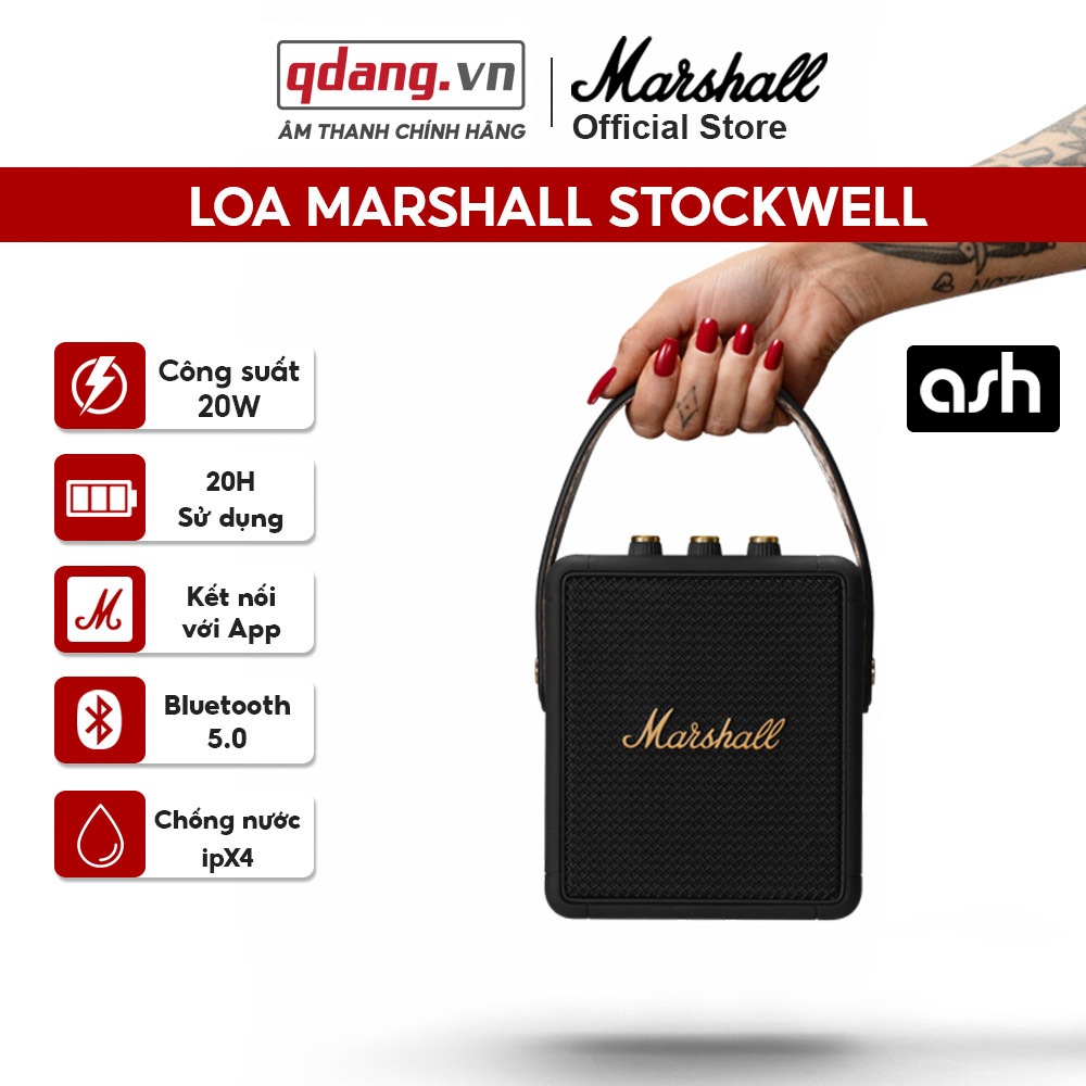 LOA MARSHALL STOCKWELL 2 - Hàng chính hãng, Tem ASH