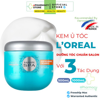 Kem Ủ Tóc L'Oréal Professionnel Chăm Sóc Tóc Thư Giãn Hair Spa Deep Nourishing Creambath