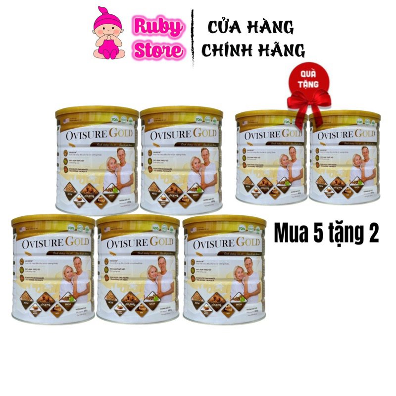 Sữa hạt xương khớp Ovisure Gold 650g chính hãng date mới- Tốt cho xương khớp
