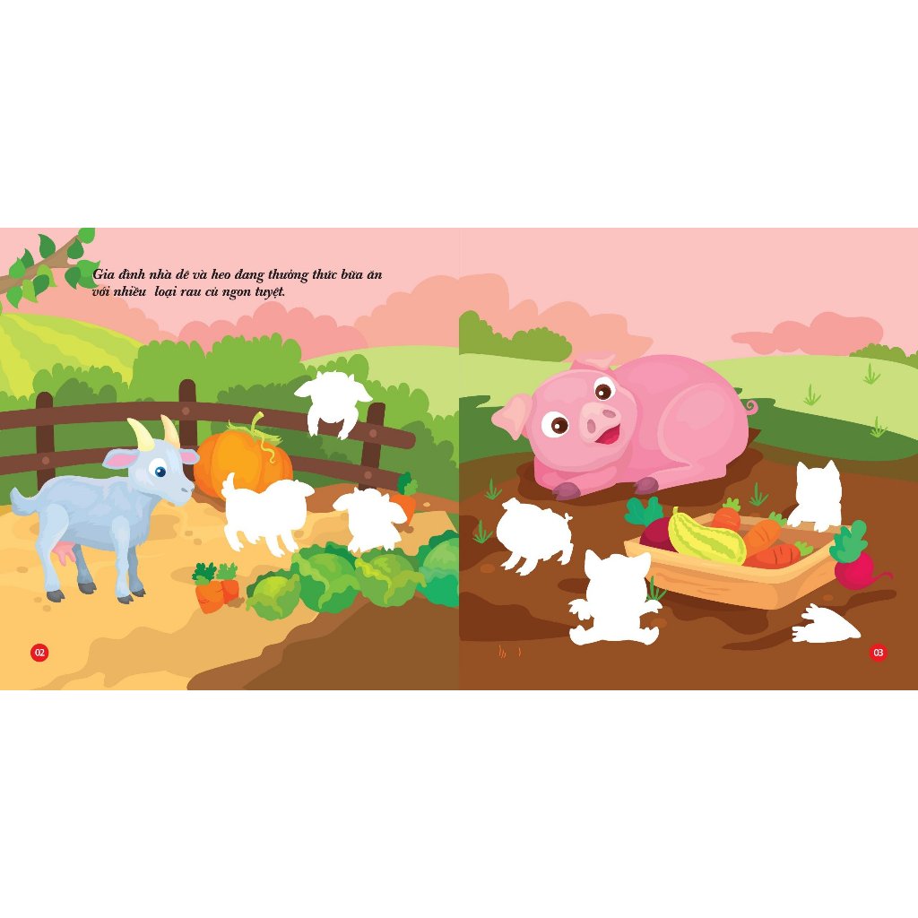 Sách - Bóc dán hình Động vật đáng yêu - Animal Stickers Tập 3 (VT)