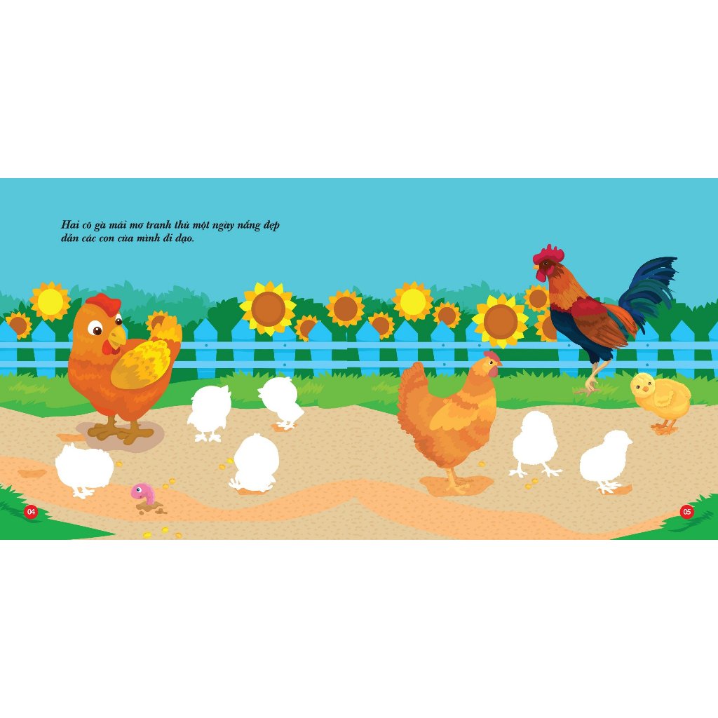 Sách - Bóc dán hình Động vật đáng yêu - Animal Stickers Tập 3