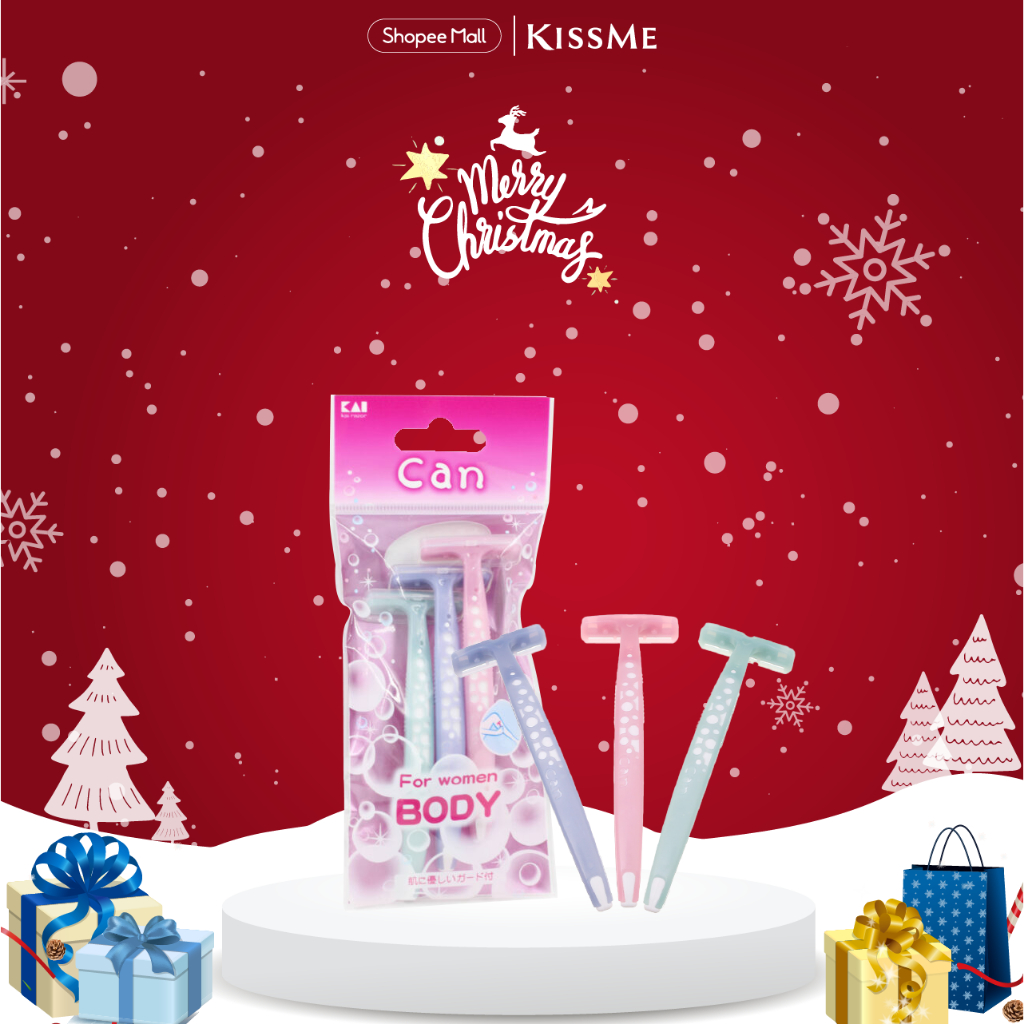 Dao Cạo Dành Cho Body Kai Razor 017803- For Women Body (Set 3 cây)