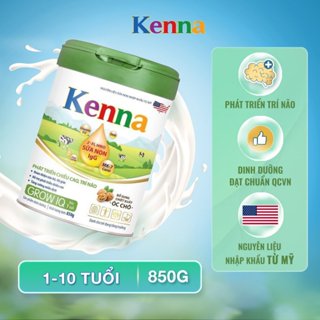 Sữa bột Kenna Grow IQ giúp trẻ phát triển trí não thông minh khỏe mạnh hộp