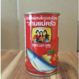 Cá Mòi 3 Cô Gái Thái Lan - Cá Xốt Cà Đóng Hộp 155g