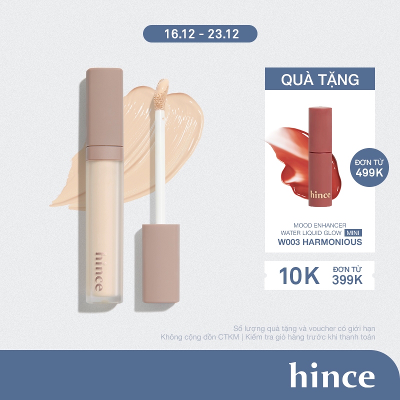 Kem che khuyết điểm hince Second Skin Cover Concealer 6.5G