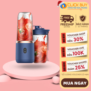 Máy Xay Sinh Tố Mini Cầm Tay 6 Lưỡi CHIGO 300ML Siêu Nhỏ Gọn - HÀNG NỘI ĐỊA TRUNG XỊN