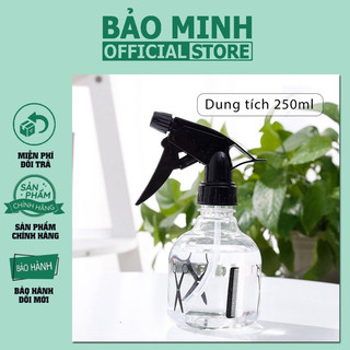 Bình xịt rỗng bằng nhựa chuyên dụng đa năng cho salon tóc nail 250ml, 100ml - Bình xịt đựng nước lau gel, đựng cồn nail