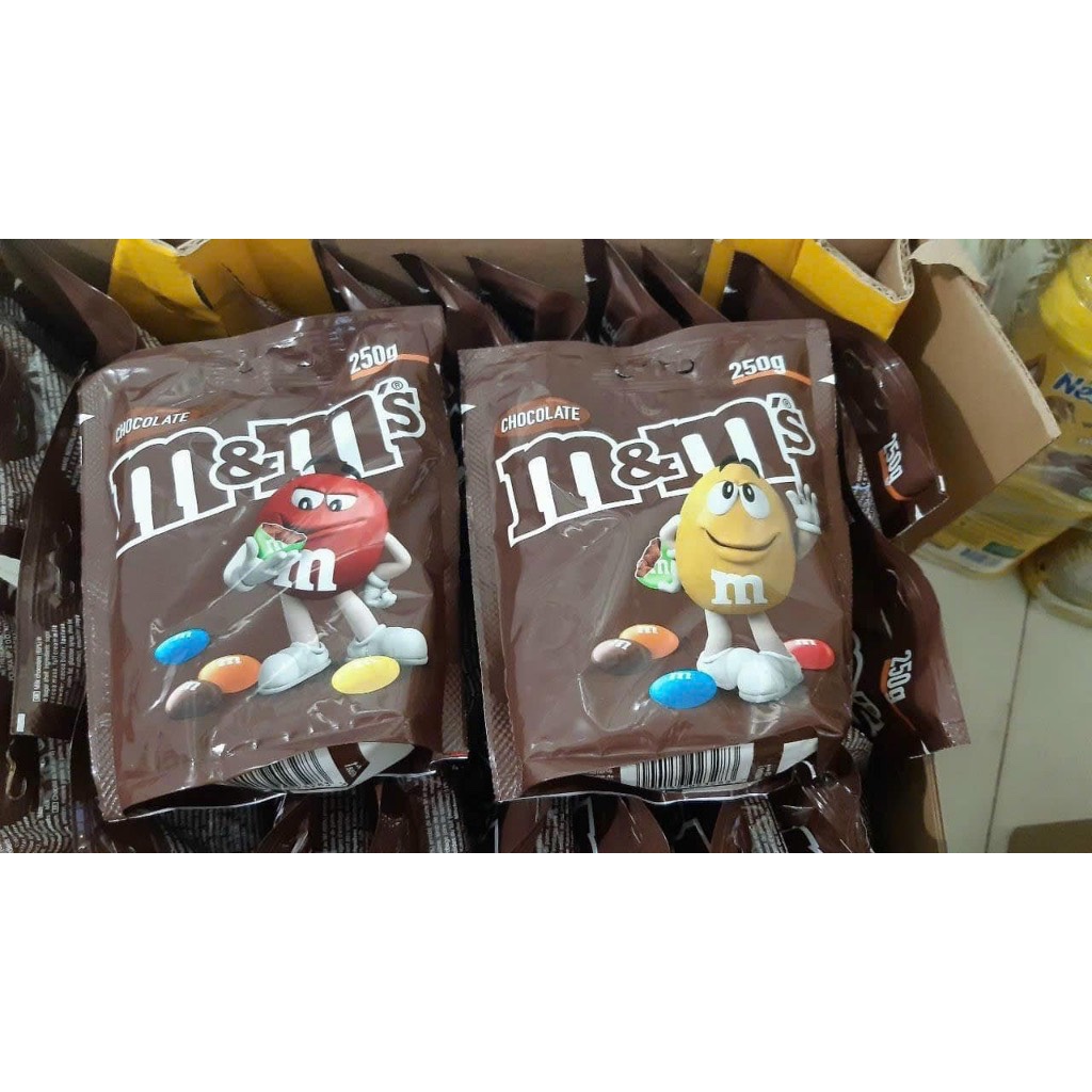 SOCOLA M&M MỸ GÓI NÂU 250G