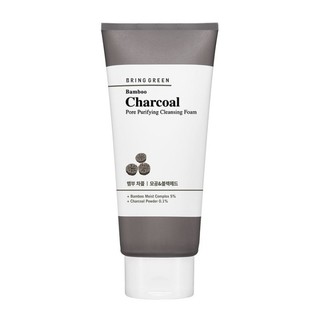 Sữa Rửa Mặt BRING GREEN BAMBOO CHARCOAL PORE PURIFYING CLEANSING FOAM Chiết Xuất Than Tre Giảm Mụn 200ml - Lydiabeauty