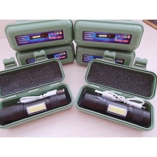 Đèn pin mini siêu sáng cao cấp có zoom
