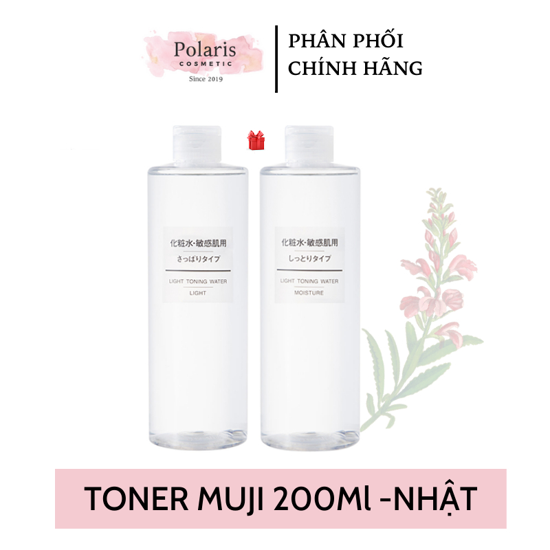 Nước Hoa Hồng Muji Light Toning Water Cấp Ẩm Cho Mọi Loại Da