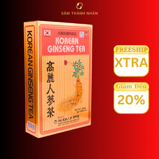 Trà sâm hàn quốc korean ginseng tea hộp 100 gói x 3g