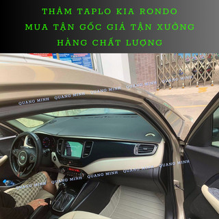 Thảm taplo xe kia rondo cao cấp
