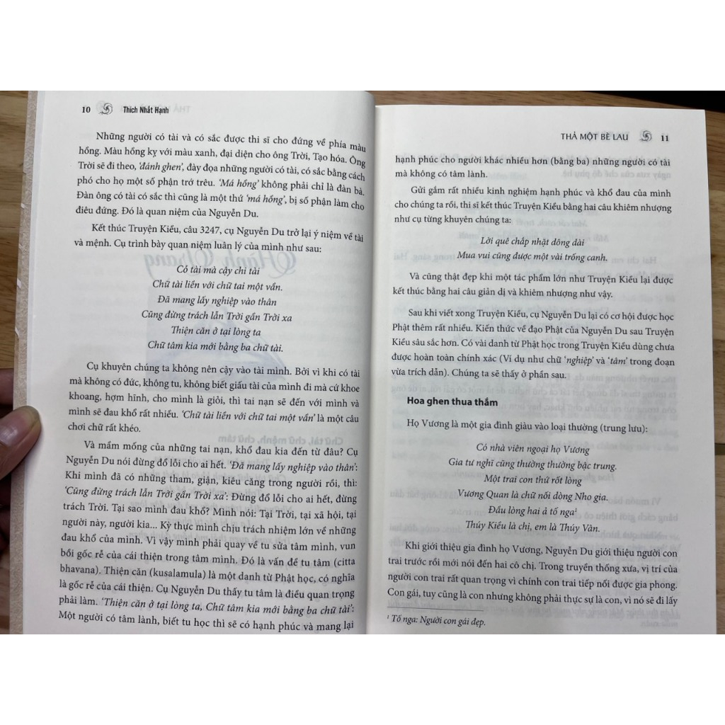 Sách -Thả Một Bè Lau - Truyện Kiều Dưới Cái Nhìn Thiền Quán