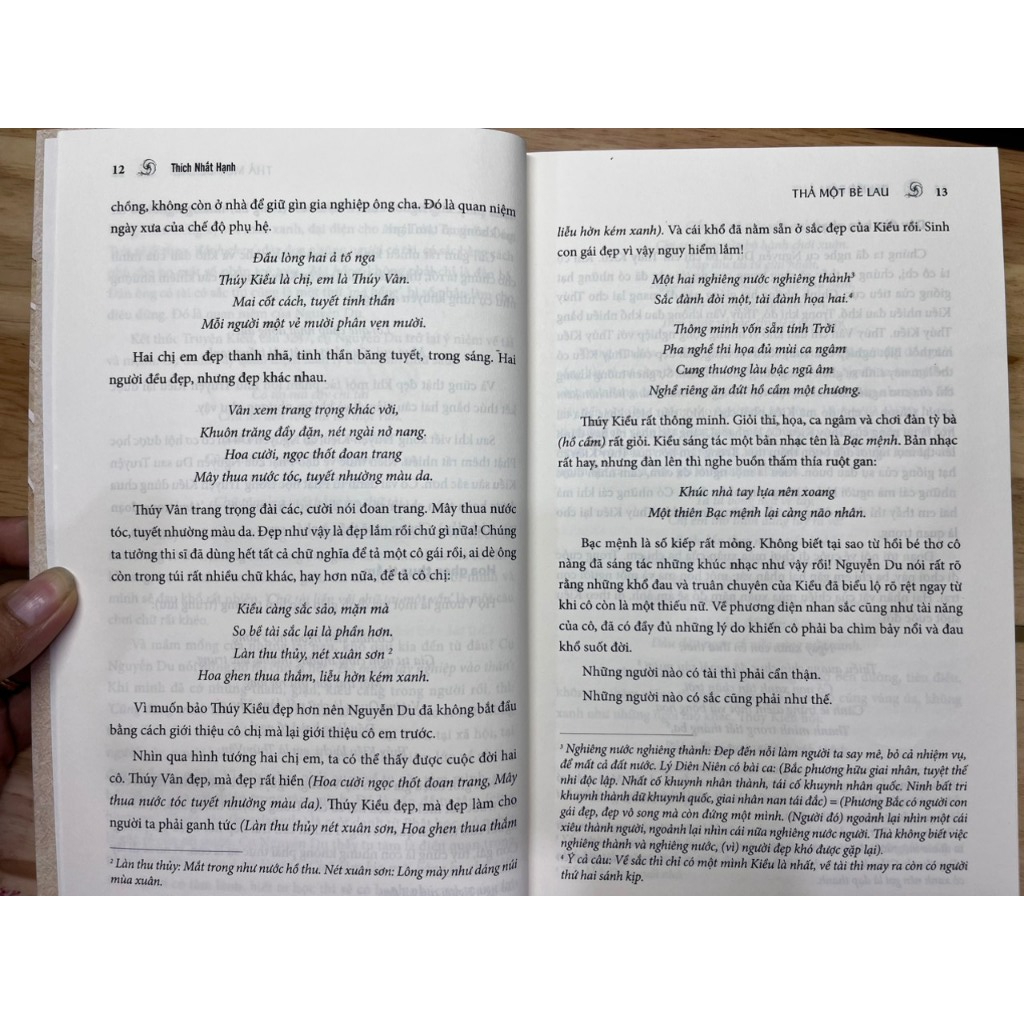 Sách -Thả Một Bè Lau - Truyện Kiều Dưới Cái Nhìn Thiền Quán