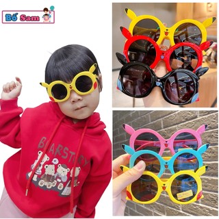 Kính mắt hoạt hình PIKACHU chống tia cực tím , UV dễ thương Shop Bố Sam