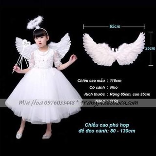 Cánh thiên thần hóa trang thiên thần cho người lơn và trẻ em