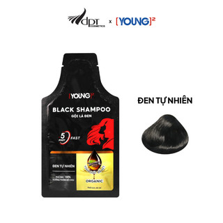  Dầu gội phủ bạc tại nhà lên màu sau 5 phút YOUNG Việt Nam hương thơm dễ chịu (1 gói x 30ml)