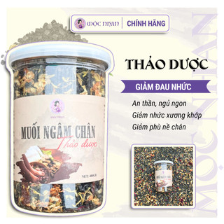 Muối ngâm chân thảo dược ngủ ngon, giảm đau nhức xương khớp MỘC NHAN 400g