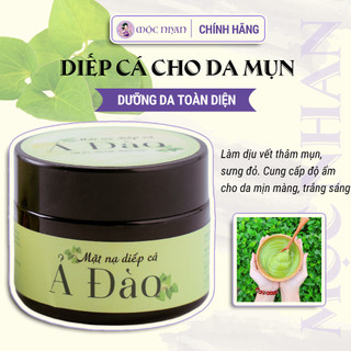 Mặt nạ dưỡng da diếp cá, giảm mụn, sưng đỏ, thải độc nhanh chóng MỘC NHAN 50g