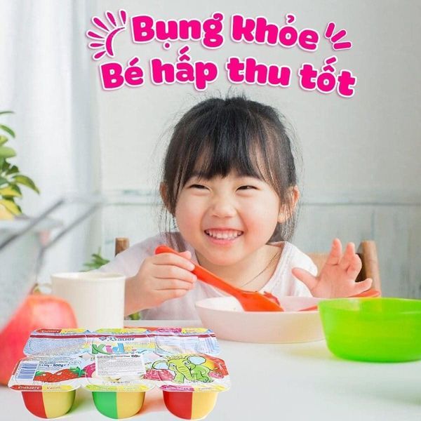 Sữa chua Váng sữa Kids Mix lốc 6 hộp 50g /sữa chua phô mai PETIT cho bé ăn dặm