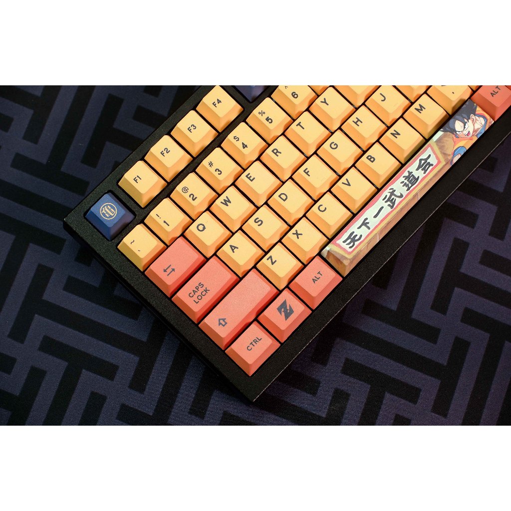 Keycap Cho Bàn Phím Cơ Dragon Ball 126 Phím Cherry Profile | EZPC