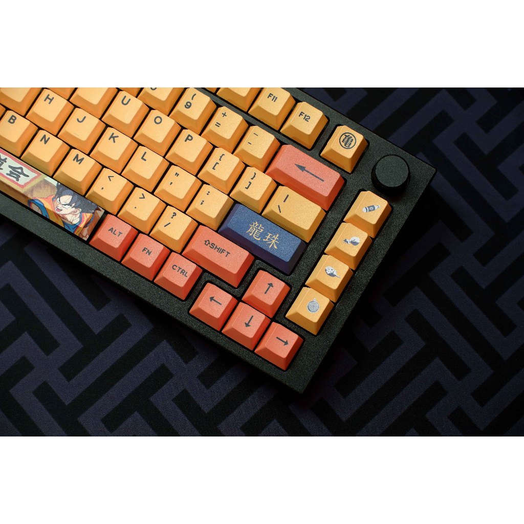 Keycap Cho Bàn Phím Cơ Dragon Ball 126 Phím Cherry Profile | EZPC