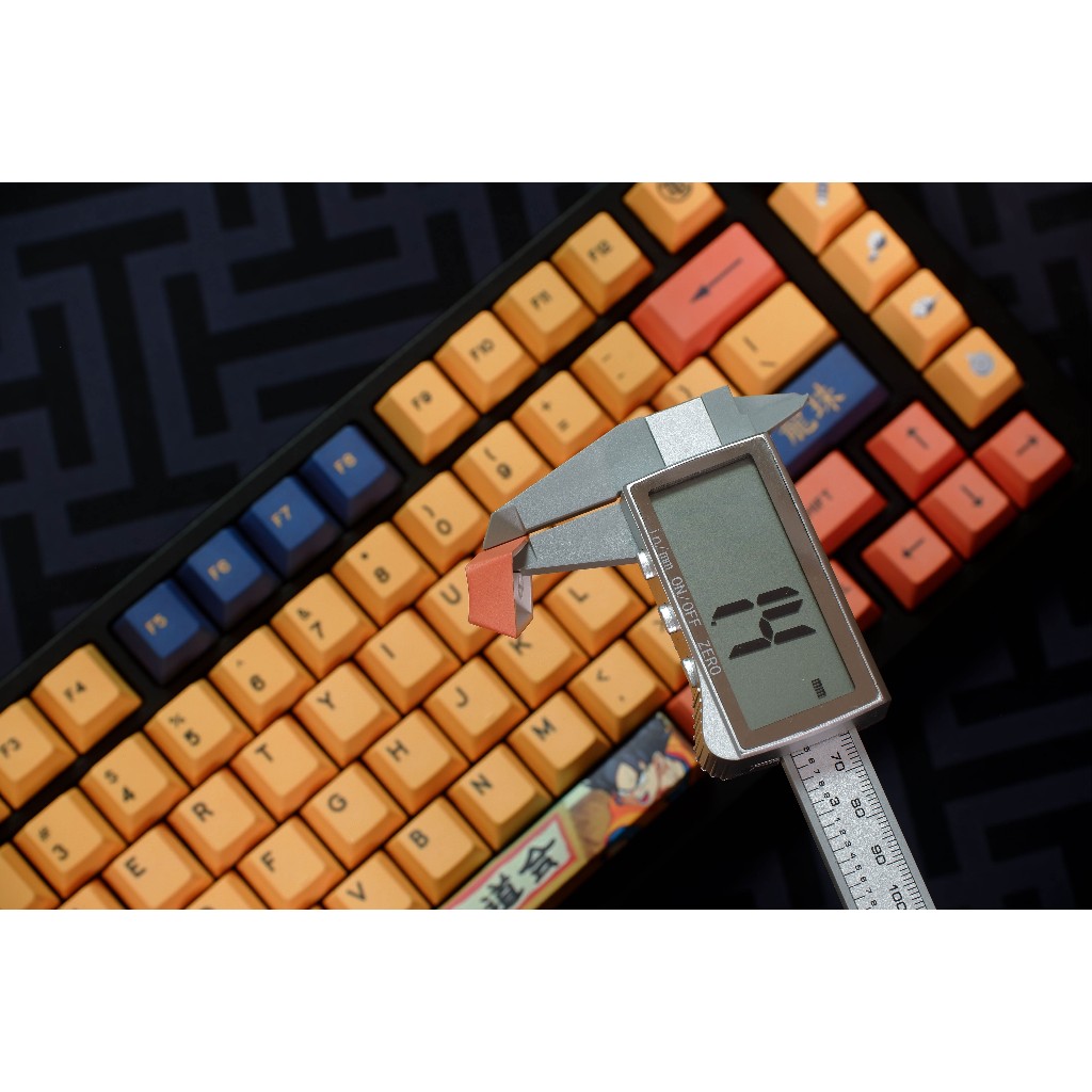 Keycap Cho Bàn Phím Cơ Dragon Ball 126 Phím Cherry Profile | EZPC