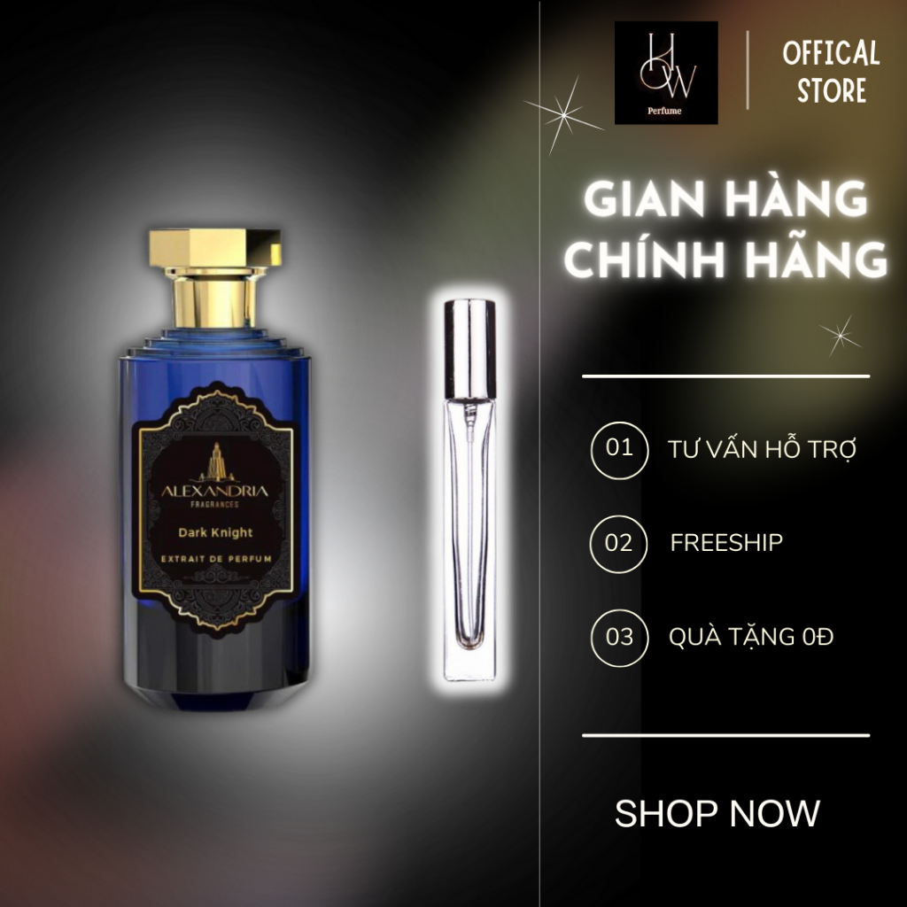 Nước hoa Alexandria Fragrances Dark Knight chính hãng 10ml