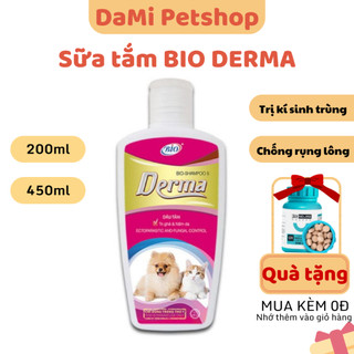 Sữa tắm bio derma phòng ký sinh trùng trên thú cưng - bio derma 200ml