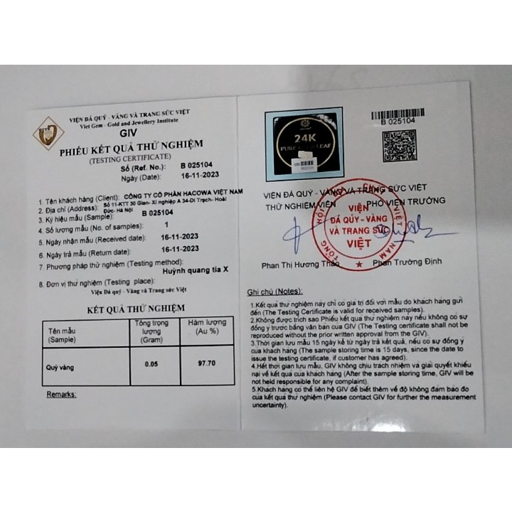 100 lá Vàng 9999  chuyên làm đẹp, spa, dán xi gà, trang trí đồ nội thất cao cấp, đồ thờ