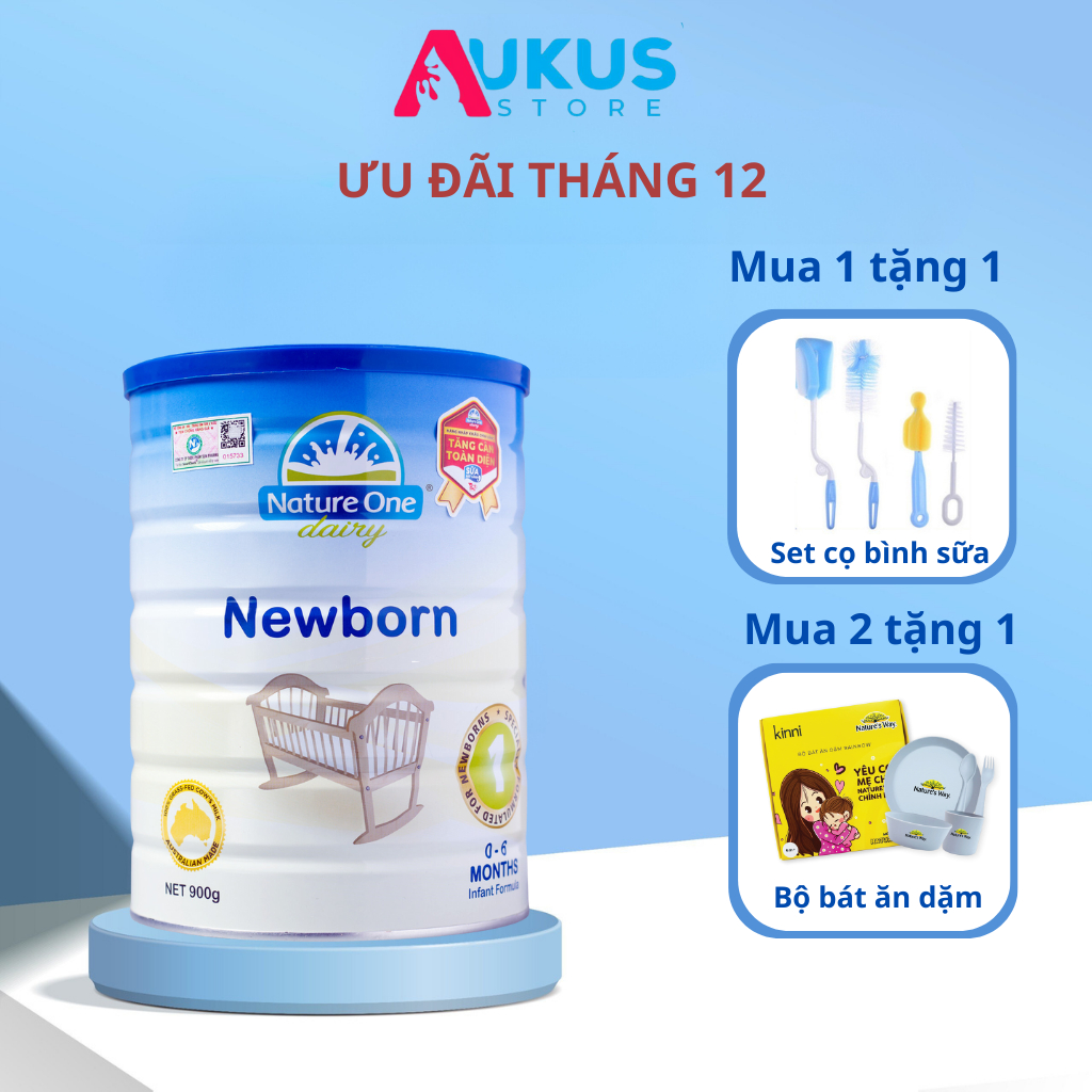 Sữa Công Thức Số 1 Cho Bé Nature One Dairy Step 1 Hỗ Trợ Tăng Cân Tăng Sức Đề Kháng Cho Bé Từ 0 đến 6 Tháng 900 gra