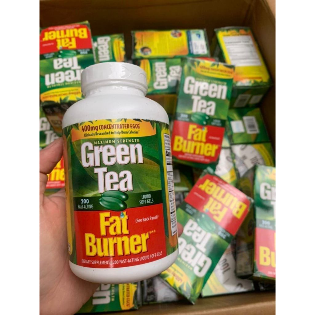 Viên uống giảm cân Green Tea Fat Burner 200 viên