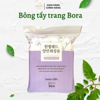 Bông Tẩy Trang Bora VUÔNG Siêu Mềm Danawa Shop 222 miếng