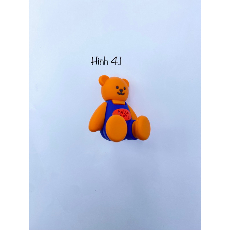 Charm, jibit, sticker gắn dép Cross hình to