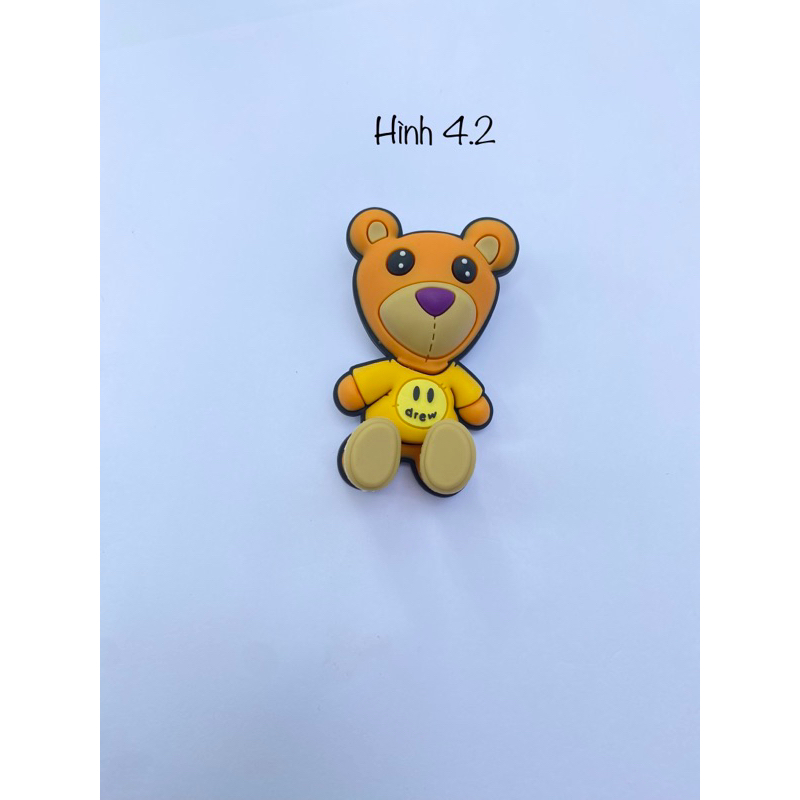 Charm, jibit, sticker gắn dép Cross hình to