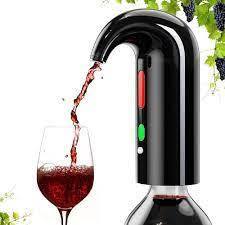 MÁY SỤC KHÍ RƯỢU VANG TỰ ĐỘNG THÔNG MINH , DỤNG CỤ BƠM VÀ DECANTER RƯỢU VANG ( Giao màu ngẫu nhiên )
