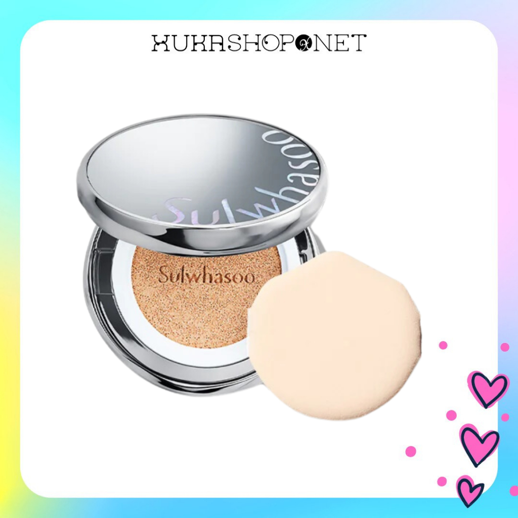Phấn Nước Sulwhasoo Perfecting Cushion Tone 21N1 Beige 15g chất phấn mềm mịn tự nhiên