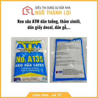 Keo sữa ATM dán tường, thảm simili, dán giấy decal, dán gỗ, khô nhanh, dễ sử dụng