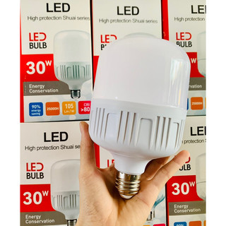 Bóng đèn led bulb 20w 30w 40w 50w đèn bulb trụ nhựa