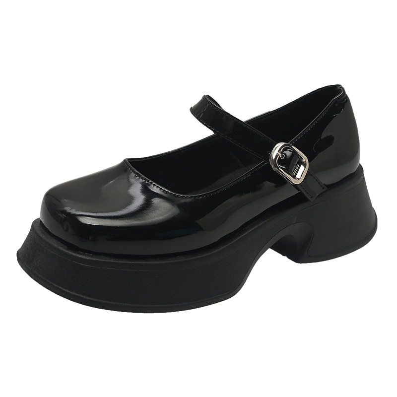 Giày Lolita mũi tròn đế cao 4cm BB-0209