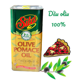 Dầu oliu chiên xào rán nấu ăn Oliu Pomace (5Lit)